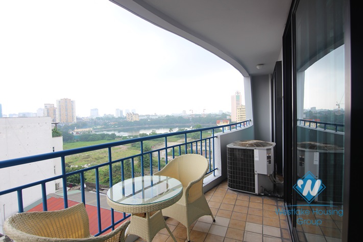 Superior serviced apartment for rent on Ngoc Khanh road, Ba Dinh
